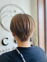 イコウヘアデザイン(icou hair design)&nbsp;＊外国人風ミルクティーベージュ×大人マッシュショート＊