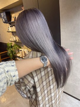 サニー 渋谷(SUNNY) シルバーグレージュ！ハイライト、バレイヤージュ