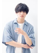 スノードロップ 高円寺店(Snowdrop) ベリーショート/ダークアッシュ/ニュアンスパーマ/韓国マッシュ