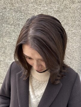 サル(saru) #ラベンダーアッシュ