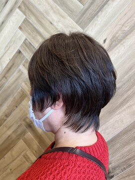 アース 岩槻店(HAIR&MAKE EARTH) ひし形ショート