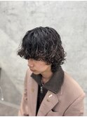 メンズボブ/パーマ