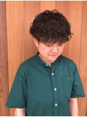 スパイラルパーマ
