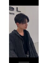 キング(K!ng)&nbsp;縮毛矯正髪質改善ハイライトレイヤーカット枚方美容室エクステ