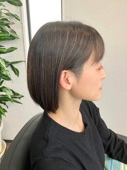 アイノ(AINO.)の写真/大人女性のお悩みに寄り添い、白髪染め～白髪ぼかしまであなたにあったヘアカラーを提供します。[茅ヶ崎駅]