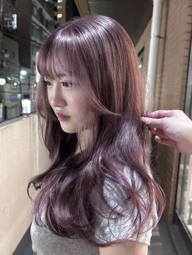 ボコカ(bococa) 【macana指名】くすみピンクベージュケアブリーチレイヤー