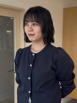 ロマリア 渋谷 渋谷宮益坂(Lomalia)&nbsp;乾かすだけでキマる髪/ウェーブパーマ黒髪ボブ