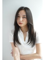 ルフュージュ バイ プロデュース 相模大野店(Refuge by Produce)&nbsp;暗髪/レイヤーカット/長めバング