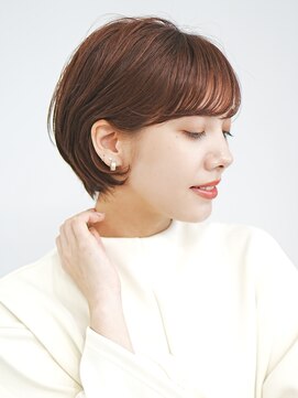 インセプション 銀座(INCEPTION) 前下がりショート・ボブ/絶壁解消/前髪あり/40代/30代/外ハネ