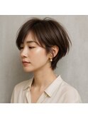 美フォルムショートボブ　20代 30代 40代 50代 60代 髪質改善