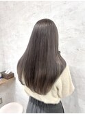 ダークグレージュ/カット/カラー/ブリーチ/トリートメント