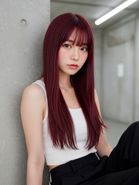 ネオリーブアーチ 武蔵小山店(Neolive arch) イメチェン/グレージュ/外ハネボブ/美髪チェリーブラウン