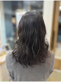 20代30代40代50代　ゆるウェーブパーマ