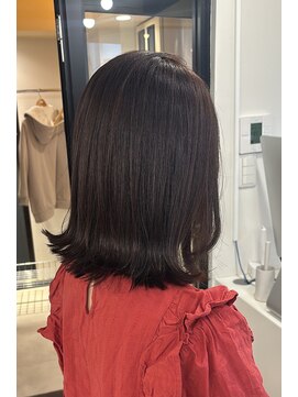 アコロン(acoron) 切りっぱなしミディアム/ピンクブラウン