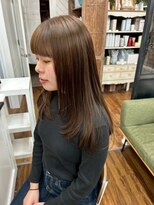 ユイマァル 倉敷(YUIMARL)&nbsp;フェアリーレイヤー20代30代40代ハイライトオリーブベージュ