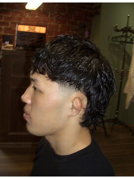 ラッドクルー バーバー ショップ(RADCREW BARBER SHOP) メンズパーマ/マレット