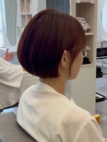ソレ 森田店(SOLE.)&nbsp;透明感ライトブラウン/ショートレイヤーボブ