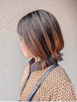 パウダーヘアー(powder hair)&nbsp;ウルフボブ