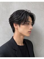アッシュ 桜木町店(Ash)&nbsp;【横浜】黒髪×ニュアンスパーマ☆韓国風センターパート