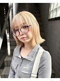 ボブ×レイヤーボブ×ミディアムレイヤー×前髪あり×横浜