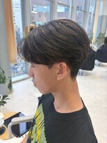 ハニー 町田(HONEY)&nbsp;アップバング 毛流れパーマ２