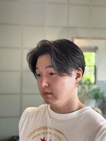 バーバーヒトイキ 高岡(BARBER hitoiki)&nbsp;センターパート