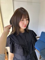 アマネク(AMANEQ by THISCOVER.)&nbsp;オリーブベージュ×顔周りレイヤー