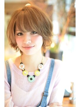 ケーツー心斎橋 クイーンズガーデン バイ ケーツー(K two QUEEN'S GARDEN by K two) 小顔効果◎大人可愛いショートボブ/心斎橋&難波&なんば