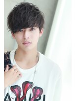 リップス 表参道店(LIPPS)&nbsp;好印象モテバランス【ライトアシメマッシュ】サイドパート