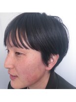 ハニーマスタード(HONEY MUSTARD)&nbsp;フラットシースルーバングのコンパクト夏ショート