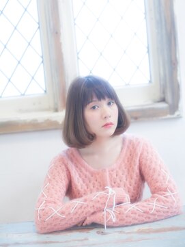 ナチュラルエフ(natural f) 内巻きボブヘア