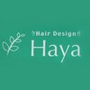 ハヤ Haya ヘアーデザイン Hair Designのお店ロゴ