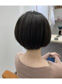 tuuli nagasaki  襟足すっきりショートボブ