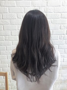 デイジー インデックスヘア 大島店(DAISY index hair) ラベンダーカラー 大人ラベンダーアッシュ 前髪 ロングレイヤー