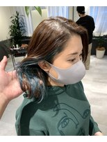 シエラ 心斎橋(CIERA.)&nbsp;CIERA.インナーカラー×グリーン