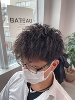 バトー バイ トリコ 船橋北口店(BATEAU by tricot)&nbsp;メンズ×ソフトツイストパーマ
