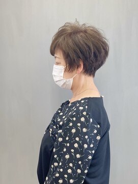トップヘアー 本店(TOP HAIR) ミセス前下り束感ショート