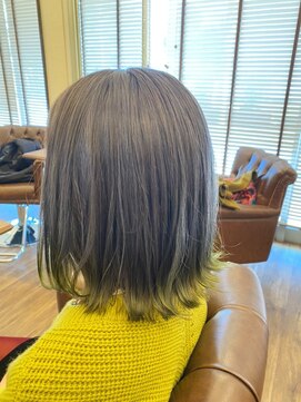 ヘアードレス ル レーヴ(hair dress Le reve) 外ハネ裾ミディー