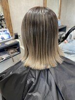 サニー 渋谷(SUNNY) グレーベージュニュアンスカラーアッシュミルクティー