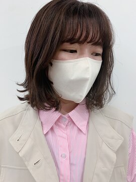 キー(kii) ボブ/ブラウンカラー　福岡　天神　薬院　20代