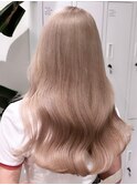 4296ニュアンスカラーシルキーブリーチブロンドハイトーンカラー