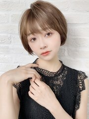 【前地 麻衣】大人女子の色っぽショート　ひし形シルエット