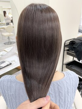 シェノン サントル(CHAINON CENTRE) グレージュ/ブリーチなしカラー/大人かわいい/外ハネボブ