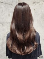 アーサス ヘアー リビング 錦糸町店(Ursus hair Living by HEADLIGHT) ブラウンベージュ×ニュアンスカラー×ツヤ感レイヤーロング