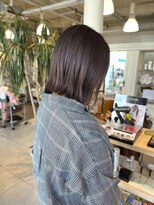 オブジェ シエル(obje't ciel)&nbsp;【obje’t ciel】艶髪ボブ/ダークブラウン 【暮石唯】