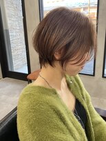 ボレロ(BOLERO)&nbsp;ショートカット／アッシュブラウン/ハンサムショート