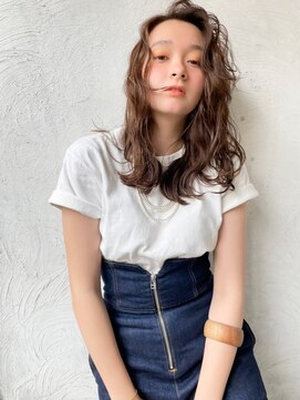 テイラー(Taylor) 【Taylor 大宮】ソバージュ風パーマ×ショコラブラウン