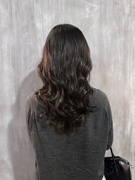 チョビー(Chobii) デジタルパーマレッドブラウン似合わせカットハッシュカットy1