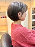 似合わせカット　ショートボブ