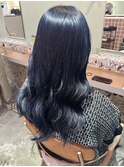 【blue black color】